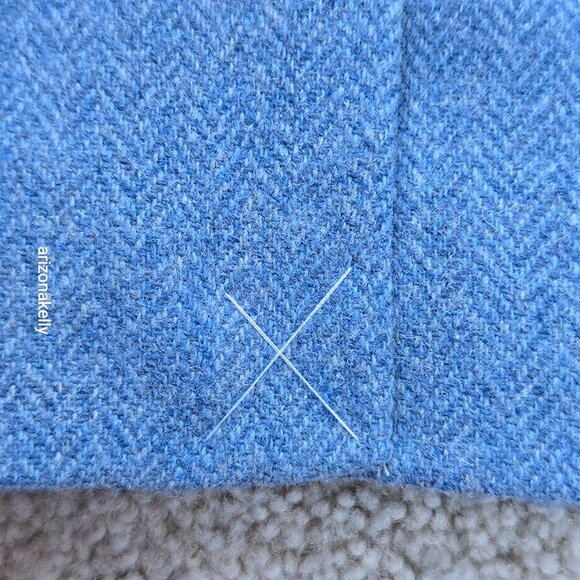 NWT J.Crew Schoolboy Blazer Wool Herringbone Blue Size 2 - Picture 5 of 12